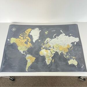 Pin Adventure World Map, 32” x 21”